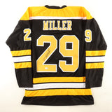 Jay Miller Signed Boston Bruins Jersey (JSA) Bostons 1980's Enforcer / Left Wing