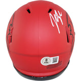 John Lynch Signed Tampa Bay Buccaneers Rave Mini Helmet Beckett Witness 51445