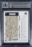 Magic Shaquille O'Neal Signed 1992 Upper Deck Trade Card #1B RC Auto 10 BAS Slab