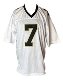 Taysom Hill New Orleans Signed White Football Jersey JSA ITP