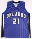 Mo Wagner Signed Magic Jersey (PA COA) Older Brother of Franz - Orlando Teammate