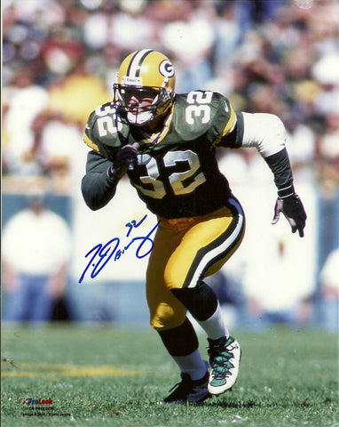 Packers TRAVIS JERVEY Signed 8x10 AUTO Photo #4- SB XXXI Champ, 1997 Pro Bowl