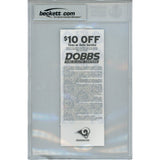 Aaron Donald Autographed Los Angeles Rams NFL Debut Ticket Stub Beckett 43857