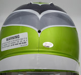 Tyler Lockett Autographed Green Flash Full Size Helmet Seahawks MCS Holo #82930