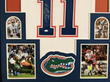 Jordan Reed Signed Florida Gators 34"x 42" Custom Framed Jersey (JSA COA)