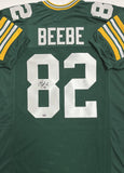 Packers SB XXXI Champ DON BEEBE Signed Custom Replica Green Jersey AUTO -JSA