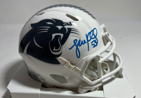 LUKE KUECHLY Signed 2024 Salute to Service Mini Helmet- Carolina Panthers - BAS