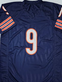 Bears SB Champ JIM MCMAHON Signed Custom Replica Navy Jersey - BAS
