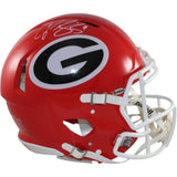 Champ Bailey Autographed Georgia Bulldogs Authentic Helmet Beckett Witness 56344