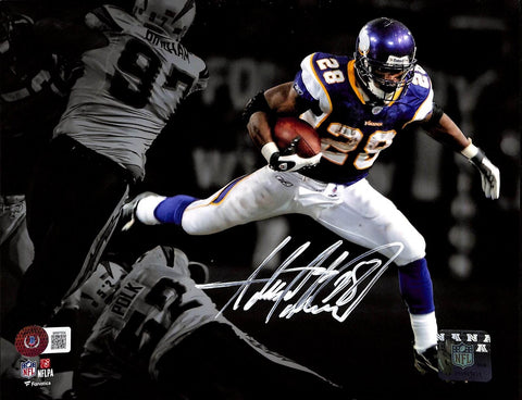 Adrian Peterson Autographed Minnesota Vikings 8x10 Photo Beckett 42533
