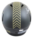 Cowboys Pearson, Staubach & Dorsett Signed STS IV F/S Speed Proline Helmet BAS W