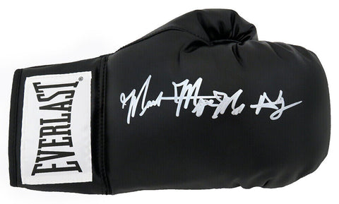 Marlon Starling Signed Everlast Black Boxing Glove w/Magic Man - (SCHWARTZ COA)