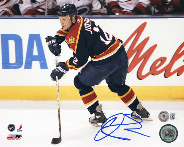 Olli Jokinen Autographed Florida Panthers 8x10 Photo Beckett Authenticated