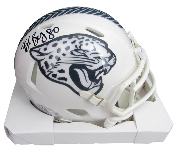Kyle Brady Signed/Autographed White Mini Football Helmet Jaguars JSA 208061