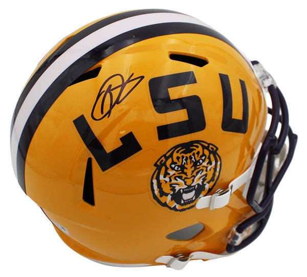 Odell Beckham Jr. Signed LSU Tigers Speed Full Size NCAA Helmet