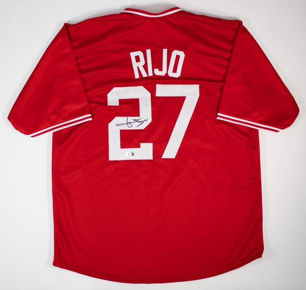 Jose Rijo Signed Cincinnati Reds City Connect Custom Style Jersey (Beckett)