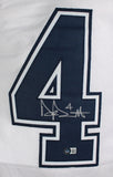 Dak Prescott Autographed White Alternate Pro Style Jersey-Beckett W Hologram