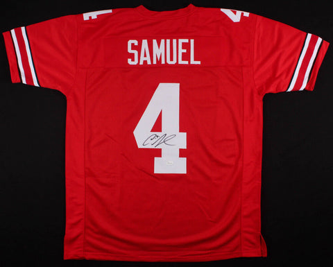 Curtis Samuel Signed Ohio State Buckeyes Jersey (JSA COA) Panthers Wide Receiver