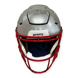 Tom Brady Julian Edelman Rob Gronkowski Signed Autographed Flex Helmet Fanatics