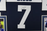 TREVON DIGGS (Cowboys throwback SKYLINE) Signed Autographed Framed Jersey JSA
