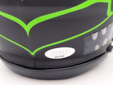 WALTER JONES AUTOGRAPHED SEAHAWKS ECLIPSE BLACK MINI HELMET MCS HOLO 203084