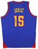 Nikola Jokic Authentic Signed Navy City Edition Pro Style Jersey BAS Witnessed