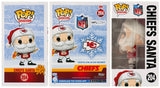 Steve DeBerg Signed Kansas City Chiefs SANTA Funko Pop Doll #204 -(SCHWARTZ COA)