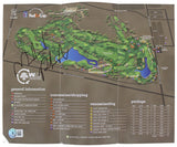 Michael Phelps Authentic Signed Waste Management Phoenix Open Map BAS #BK12634