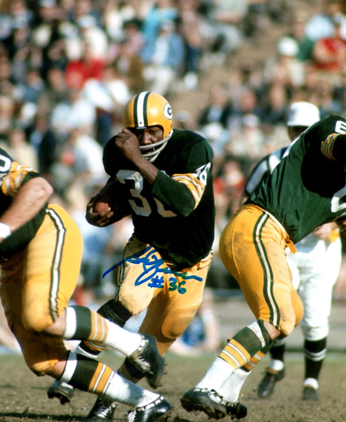 Packers BEN WILSON Signed 8x10 Photo #9 AUTO - SB II Champs