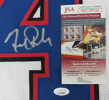 Frank Reich Signed/Autographed Bills Custom Football Jersey JSA 160011