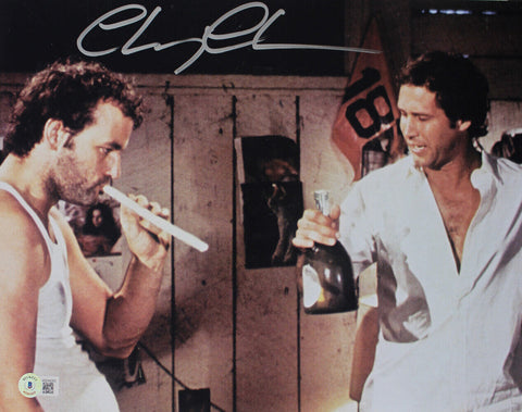 Chevy Chase Autographed/Signed Caddyshack 11x14 Photo Beckett 38780