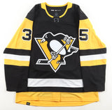 Tristan Jarry Signed Pittsburgh Penguins Adidas NHL Jersey (Fanatics) 2xAll Star