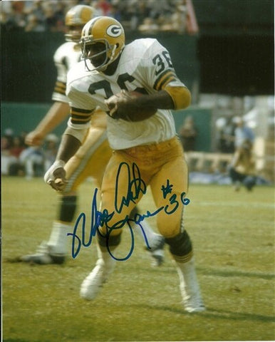 Packers Running Back MacARTHUR LANE Signed 8x10 Photo #2 AUTO - 1972-74