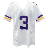 Jordan Addison Autographed/Signed Pro Style White XL Jersey Beckett 40947