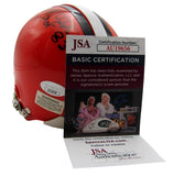 Browns HOFers (2) Lavelli & Mitchell Signed/Autographed Mini Helmet JSA 201581