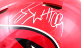 JJ Watt Autographed Cardinals F/S Flash Speed Authentic Helmet-Beckett W Holo