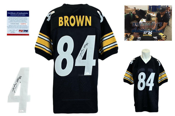 Antonio Brown Autographed SIGNED Jersey - PSA/DNA Authentic - Black