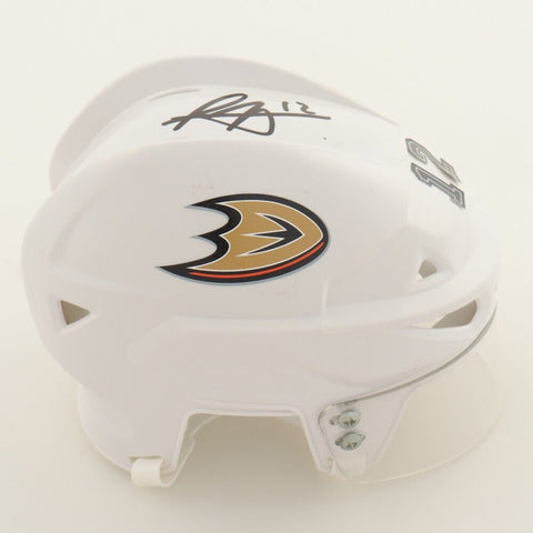 Sonny Milano Signed Anaheim Ducks Mini Helmet (Fanatic) NHL Career 2015 -Present