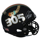 Greg Olsen Autographed Hurricanes Schutt Tradition Full Size Helmet Fanatics