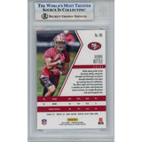 George Kittle Autographed 2017 Panini Phoenix #195 Trading Card Beckett 42688