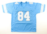 Herman Moore Signed Detroit Lions Jersey (JSA) Lion Wide Receiver 1991-2001