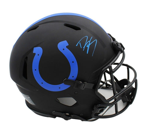 Darius Leonard Signed Indianapolis Colts Speed Authentic Eclipse NFL Helmet