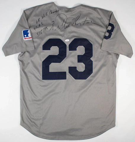 Willie Horton Signed Mitchell & Ness Cooperstown Detroit Tigers Jersey (JSA COA)