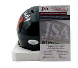 Milton Williams Eagles Autographed Super Bowl LIX Champion Mini Helmet JSA 94713