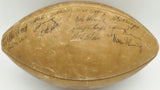 1965 NFL Champion Packers Autographed Football 49 Sigs Lombardi Beckett AE36395