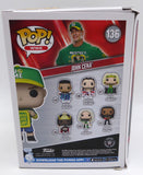 John Cena Autographed Signed #136 Vinyl Figurine Funko POP JSA #WA999964