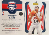 Anthony Davis Signed Team USA Jersey (JSA) 2012 Gold Medalist/ L A Lakers Center