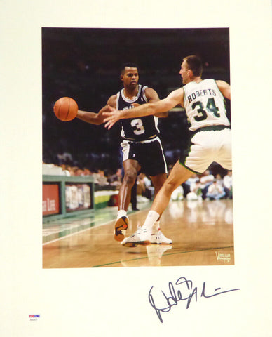 Dale Ellis Autographed 16x20 Matted Photo San Antonio Spurs PSA/DNA #AB53610