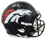 Broncos John Elway Signed Full Size Speed Proline Helmet w/ Case BAS Witnessed
