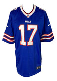 Josh Allen Signed Buffalo Bills Blue Nike Game Football Jersey BAS ITP